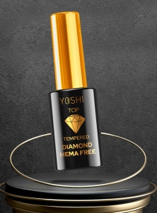 YOSHI PROFESSIONAL TOP TEMPERED DIAMOND HEMA FREE 10 ml UV/LED