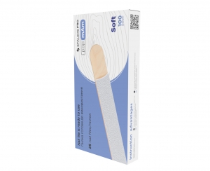 STALEKS DISPOSABLE WHITE FILES PAPMAM ON SOFT FOAM LAYER DWCE-20-100/25W