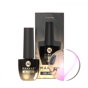MAKEAR TOP NO WIPE CAT EYE PINK  UV LED 8ML