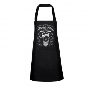 K. TYRKA MEN'S COSMETIC APRON JACK BLACK