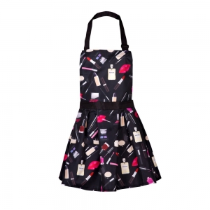 K.TYRKA COSMETIC APRON BALBINA PRACTICAL LADY BLACK