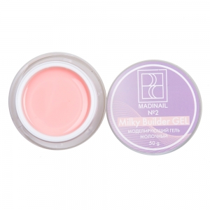 MADINAIL BUILDER GEL UV LED MILKY #02 50G