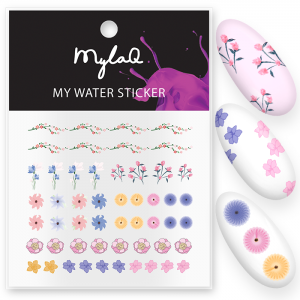 MYLAQ MY FLOWER WATER STICKER 