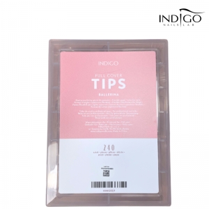 INDIGO NAIL TIPS FULL COVER TIPS BALLERINA 240PCS