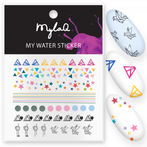 MYLAQ MY GEOMETRIC WATER STICKER