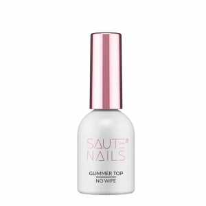 SAUTE NAILS GLIMMER TOP NO WIPE 8ML