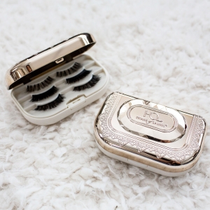 HOUSE OF LASHES PRECIOUS GEM LASH CASE CHAMPAGNE GOLD QUARTZ