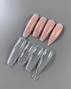 DARK BY RIOR SET OF 4 SHAPES UPPER FORM WITH DARK MOLDS (SQUARE, ALMON, COFFIN, STILETTO)