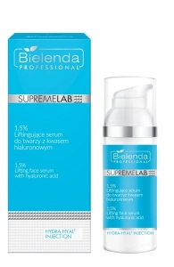 BIELENDA SUPREMELAB HYDRA-HYAL2 INJECTION 1.5% LIFTING FACE SERUM WITH HYALURONIC ACID 50G