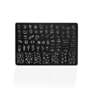 STAMP PLATE 01 FOODIE