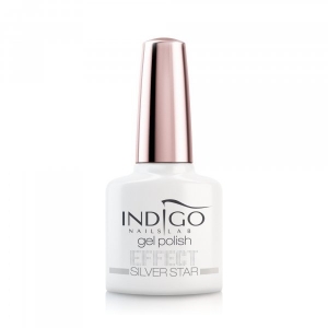 INDIGO UV LED HYBRID GEL POLISH 7ML, Silver Star Effect SALE