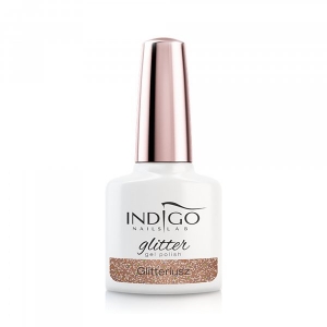 INDIGO UV LED HYBRID GEL POLISH 7ML, Glitteriusz SALE