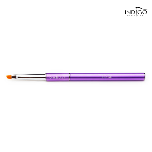 INDIGO NAILS ONE STROKE III BRUSH (PURPLE CASE)