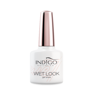 INDIGO NAILS GEL POLISH UV LED  WET LOOK TOP 7ml