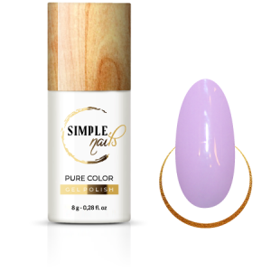 SIMPLE NAILS UV/LED GEL POLISH PURE COLOR LAVENDA 