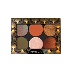 NABLA COSMETICS GOLDDUST COLLECTION LIBERTY SIX DECO CUSTOMIZABLE PALETTE