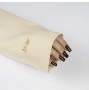 JULIA NESSA PHOTO SLEEVE VANILLA BLAZER