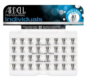 ARDELL LASHES INDIVIDUALS MEDIUM BLACK TRIOS 32szt