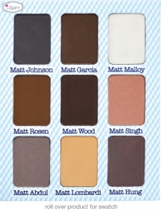 theBALM MEET MATT(E) NUDE EYESHADOW PALETTE