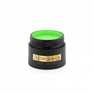 SLOWIANKA EASY LEVELING BUILDER GEL UV/LED MILKY NEON KIWI 