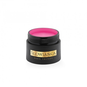 SLOWIANKA EASY LEVELING BUILDER GEL UV/LED MILKY NEON ROSE