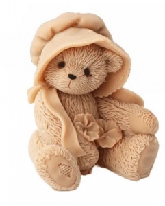 SCENTED BATH SOAP TEDDY BEAR  (MISS DIOR, J'ADORE, LANCOME)