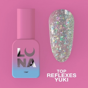 LUNAMOON TOP FOR GEL POLISH TOP REFLEXES YUKI 13ML