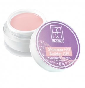 MADINAIL SHIMMER BUILDER GEL UV LED #3