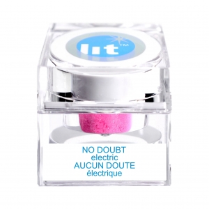 LIT COSMETICS EYESHADOW GLITTER ELECTRIC NO DOUBT