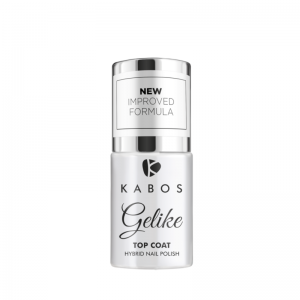 KABOS GELIKE TOP COAT HYBRID VARNISH 5ML (NEW FORMULA)