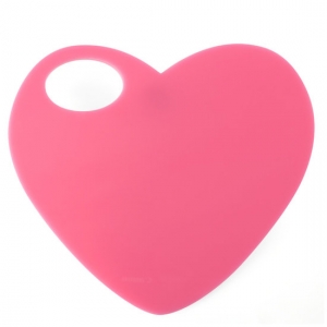 PAW PALETTE LUV RAW PALETTE PINK HEART WITH A HOLE ON THE FINGER