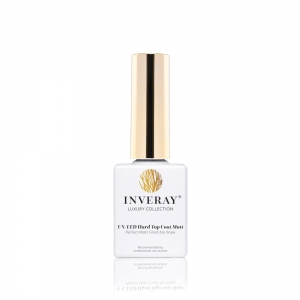 INVERAY TOP HYBRYDOWY HARD TOP COAT MATT FINISH HEMA FREE 10 ML