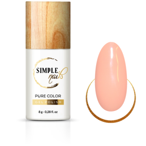 SIMPLE NAILS UV/LED GEL POLISH PURE COLOR PEACH TREE 