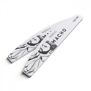 NAIL FILE HALF MOON STANDARD 120/180 MACHO 10pcs