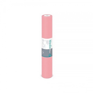 ALLEPAZNOKCIE MEDICAL UNDERLAY IN A ROLL WATERPROOF PROFESSIONAL PAPER WITH FOIL PINK 60 X 50 CM