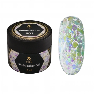 F.O.X NAIL ART GEL MULTICOLOR 5ML