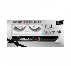 ARDELL LASHES SET LASHES 811 + MASCARA +  ADHESIVE