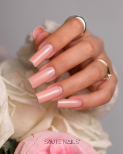 SAUTE NAILS GEL POLISH SEMI TRANSPARENT FOR BABYBOOMER AND FRENCH