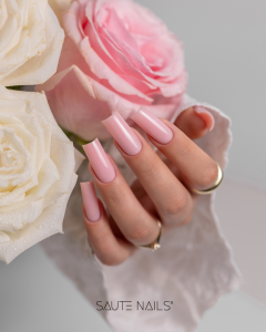 SAUTE NAILS GEL POLISH SEMI TRANSPARENT FOR BABYBOOMER AND FRENCH