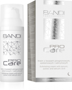 BANDI PRO CARE EXFOLIATING CREAM WITH PYRUVIC AZELAIC AND SALICYLIC ACID