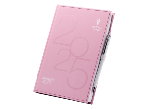 VICTORIA VYNN PLANNER BOOK CALENDAR A5 2025 PINK