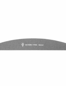 VICTORIA VYNN BLACK CRESCENT NAIL FILE 180/240