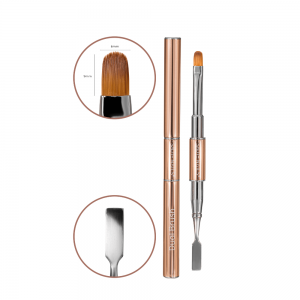 SAUTE NAILS BRUSH DUAL BRUSH ROUND 6