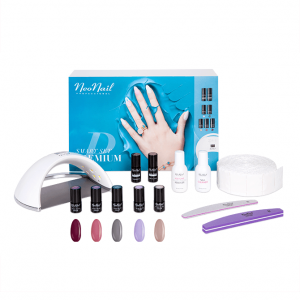 NEONAIL SMART SET PREMIUM GEL POLISH STARTER KIT FOR BEGGINERS WITH LAMP LED 21W