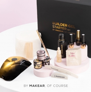 MAKEAR BUILDER GEL STARTER SET WITH A LAMP UV/LED