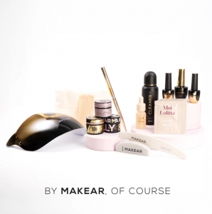 MAKEAR BUILDER GEL STARTER SET WITH A LAMP UV/LED