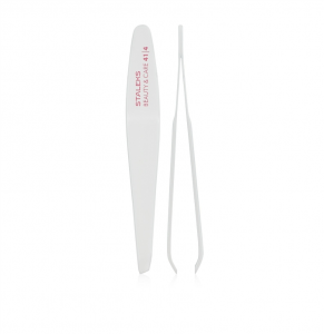 STALEKS BEAUTY & CARE 41/4 EYEBROW TWEEZERS 