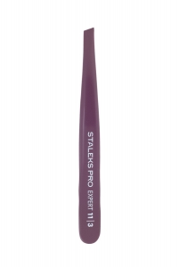 STALEKS EYEBROW TWEEZERS EXPERT 11 TYPE 3 TE-11/3 VIOLE