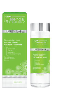 BIELENDA SUPREMELAB SEBIO DERM NORMALIZING TONER WITH ANTIBACTERIAL COMPLEX 200ML