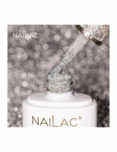 NAILAC HYBRID TOP COAT FLASH SILVER 7ml